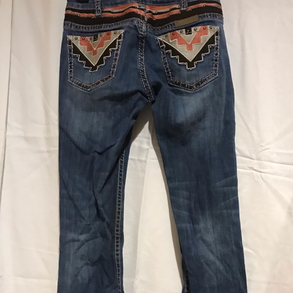 Cowgirl Tuff Aztec Jean